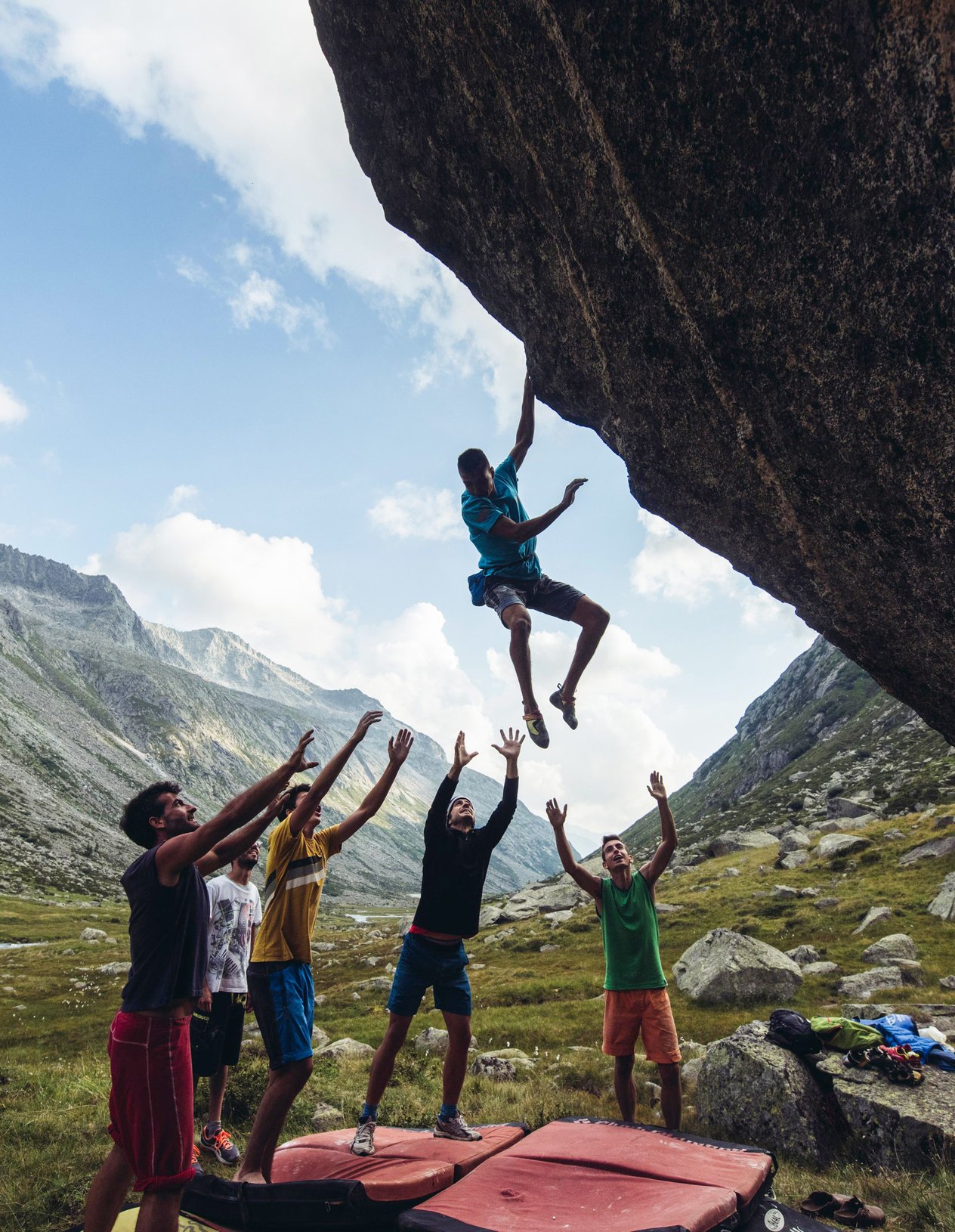 climber su boulder