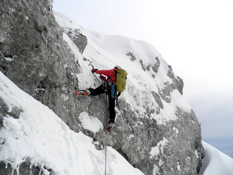 alpinismo in invernale