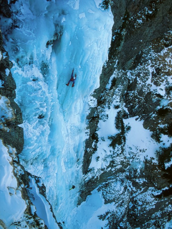 arrampicata su ghiaccio