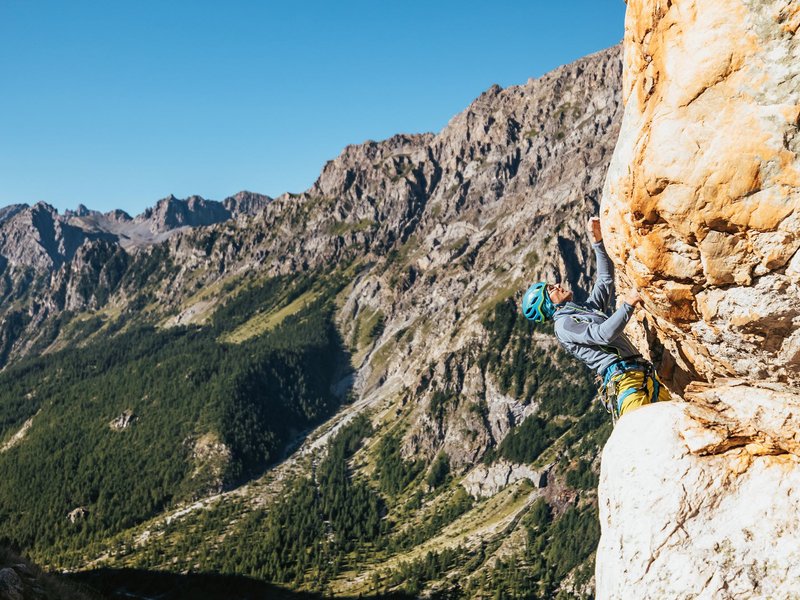 bella arrampicata in ambiente