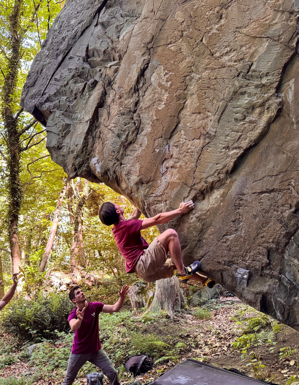 climber su boulder