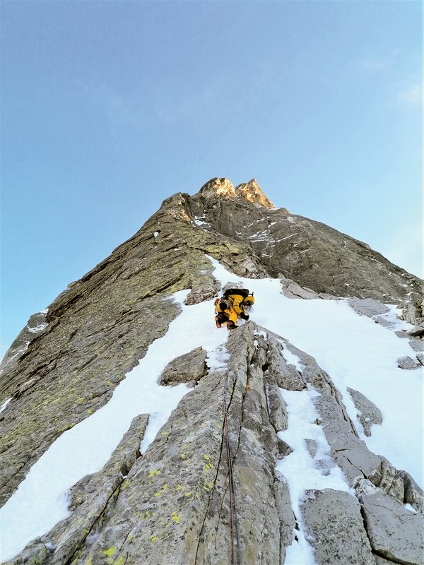 arrampicata in invernale