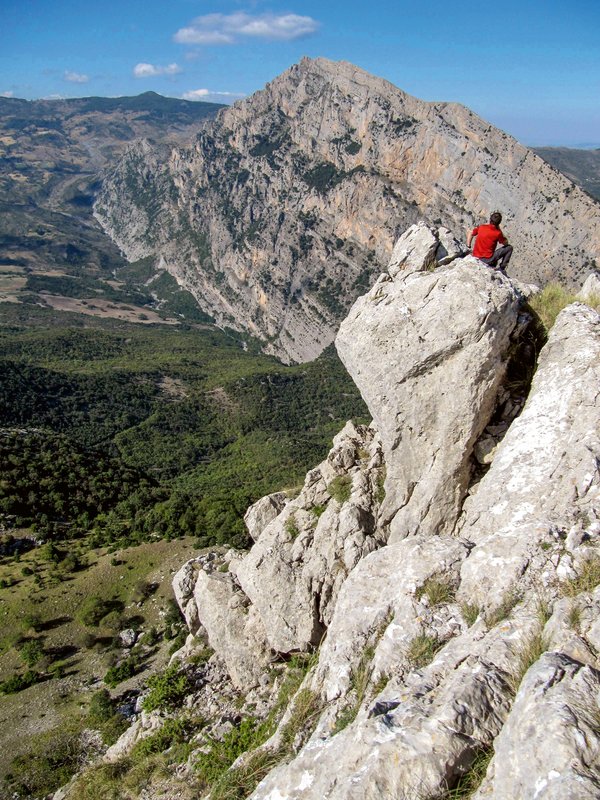 In contemplazione del paesaggio
