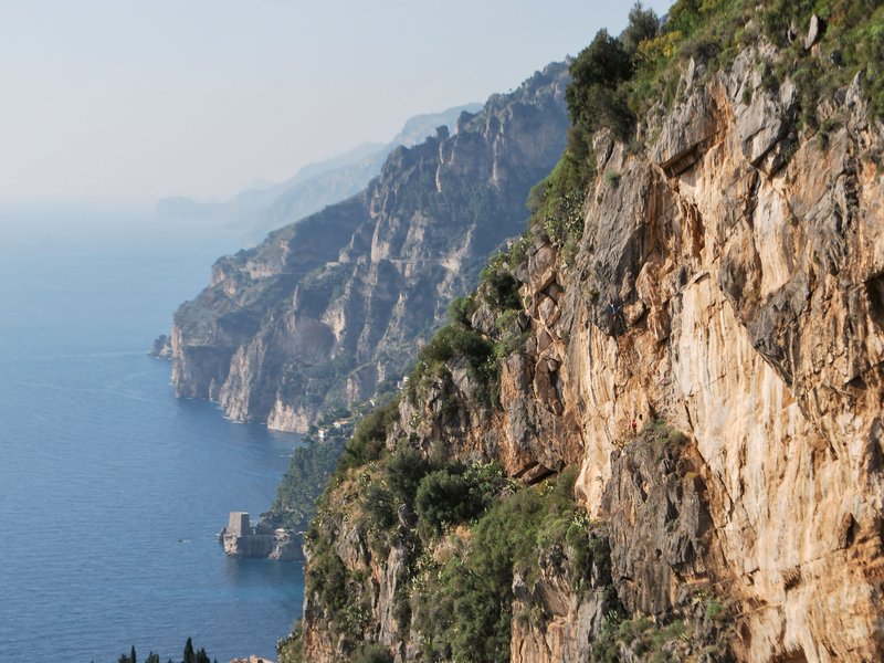 climberi in arrampicata