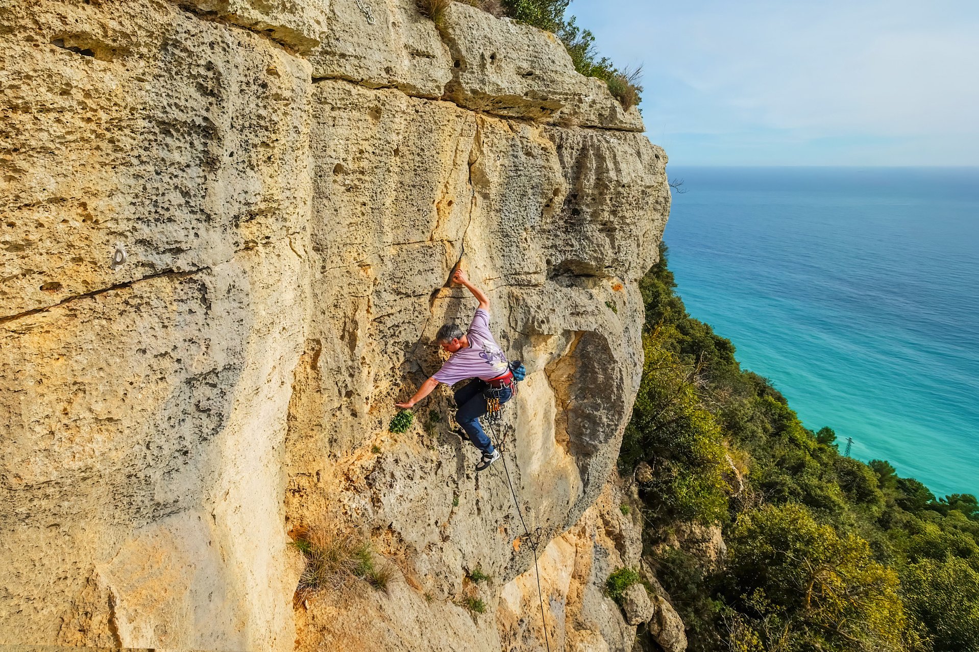 arrampicata in placca
