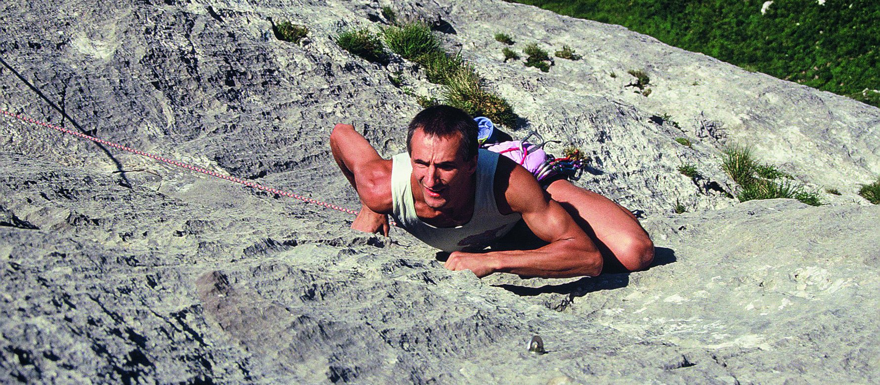 arrampicatori in parete