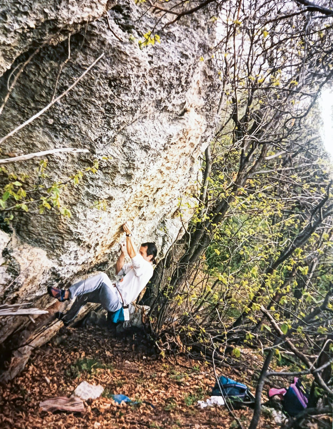 arrampicata boulder