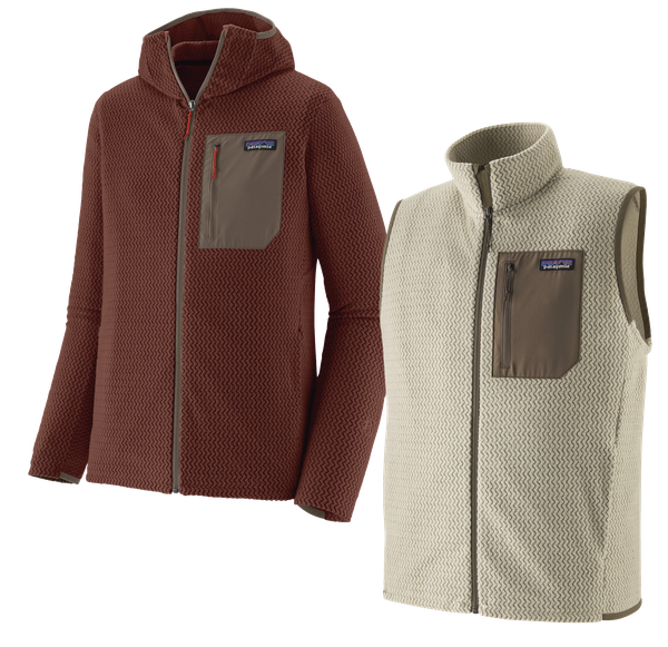 Patagonia R1 Air Fleece Full-Zip Hoody e Vest