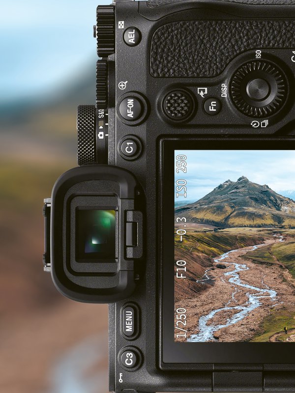 retro di una macchina fotografica