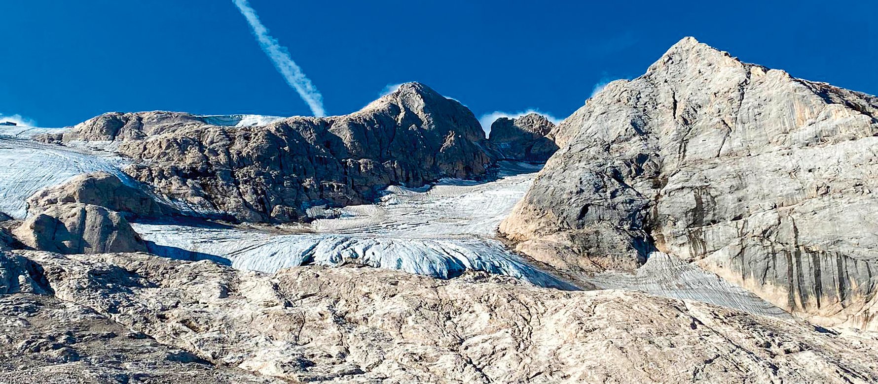 vista della Marmolada
