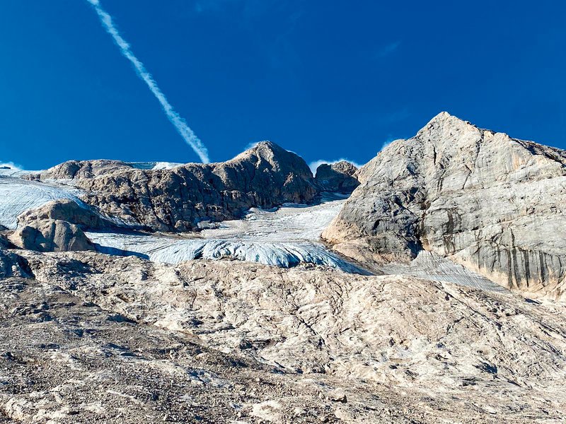vista della Marmolada