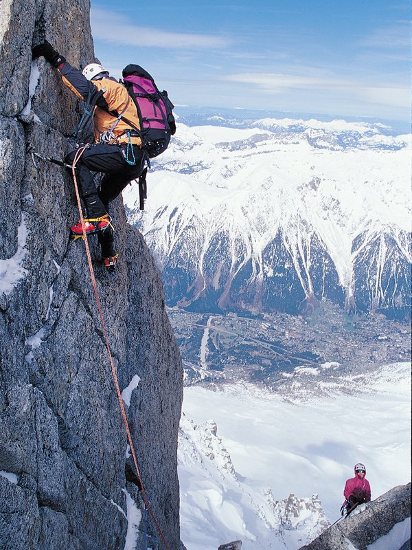 parete di una montagna