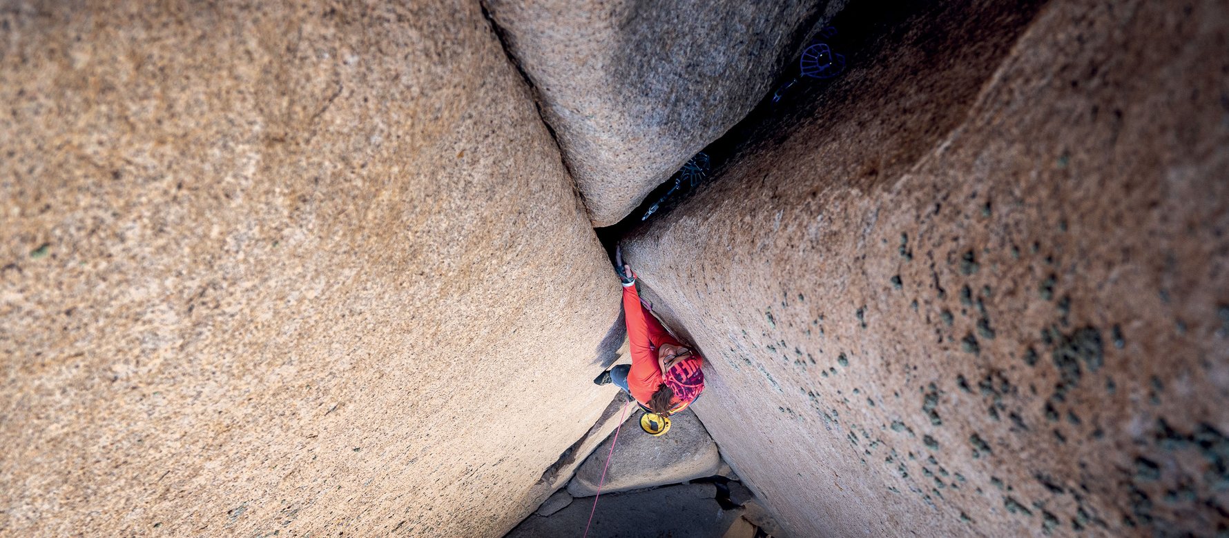 arrampicata in fessura