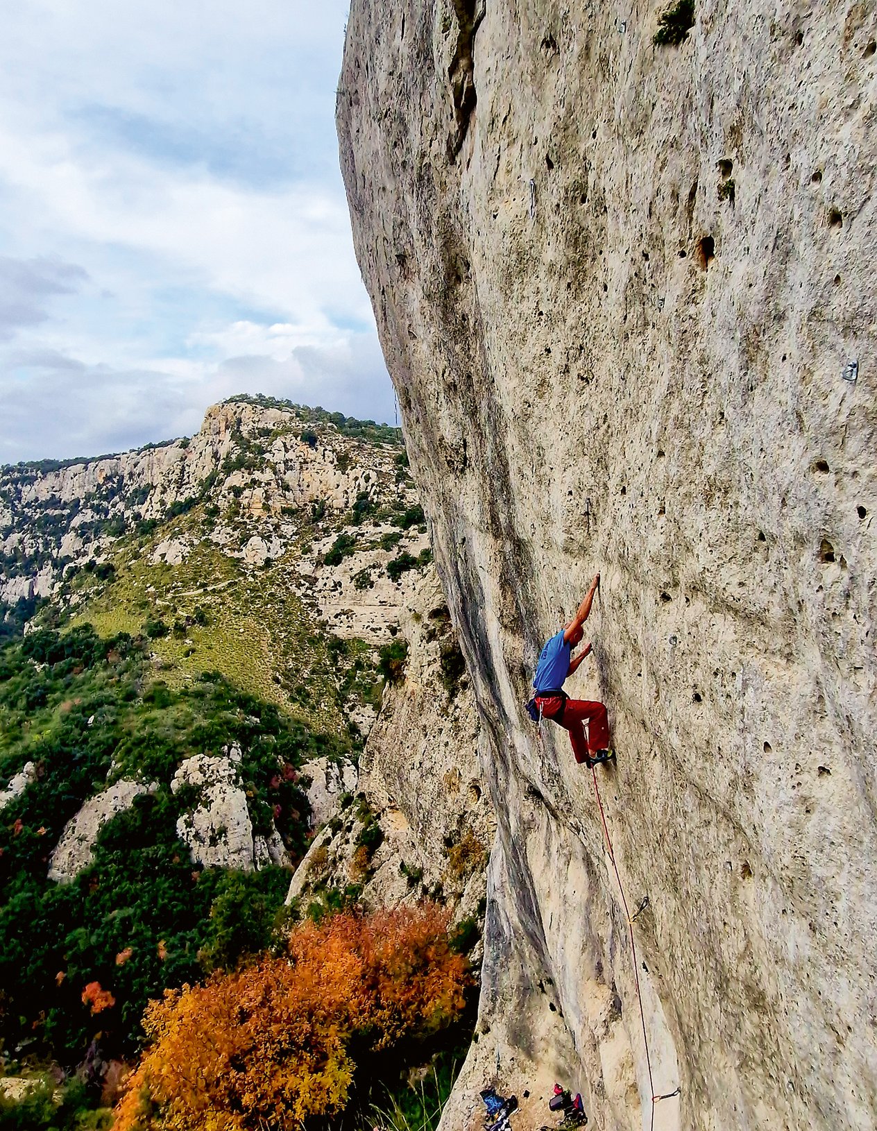 Arrampicata in falesia