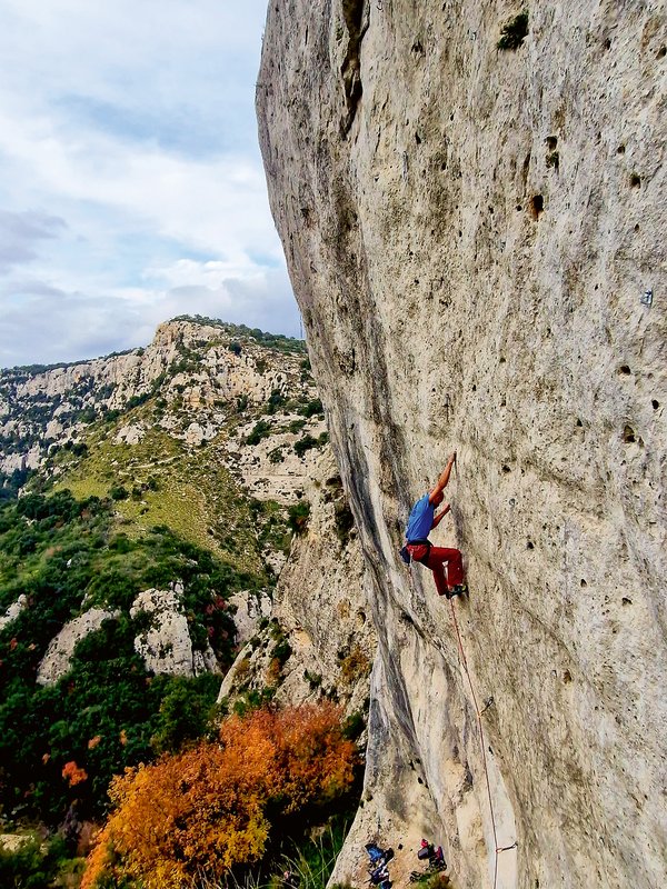 Arrampicata in falesia