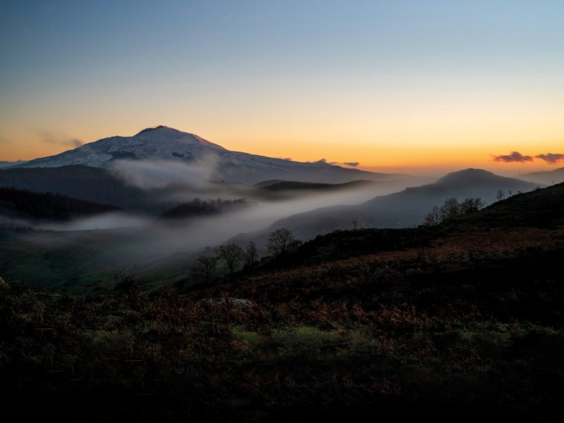 veduta di montagna