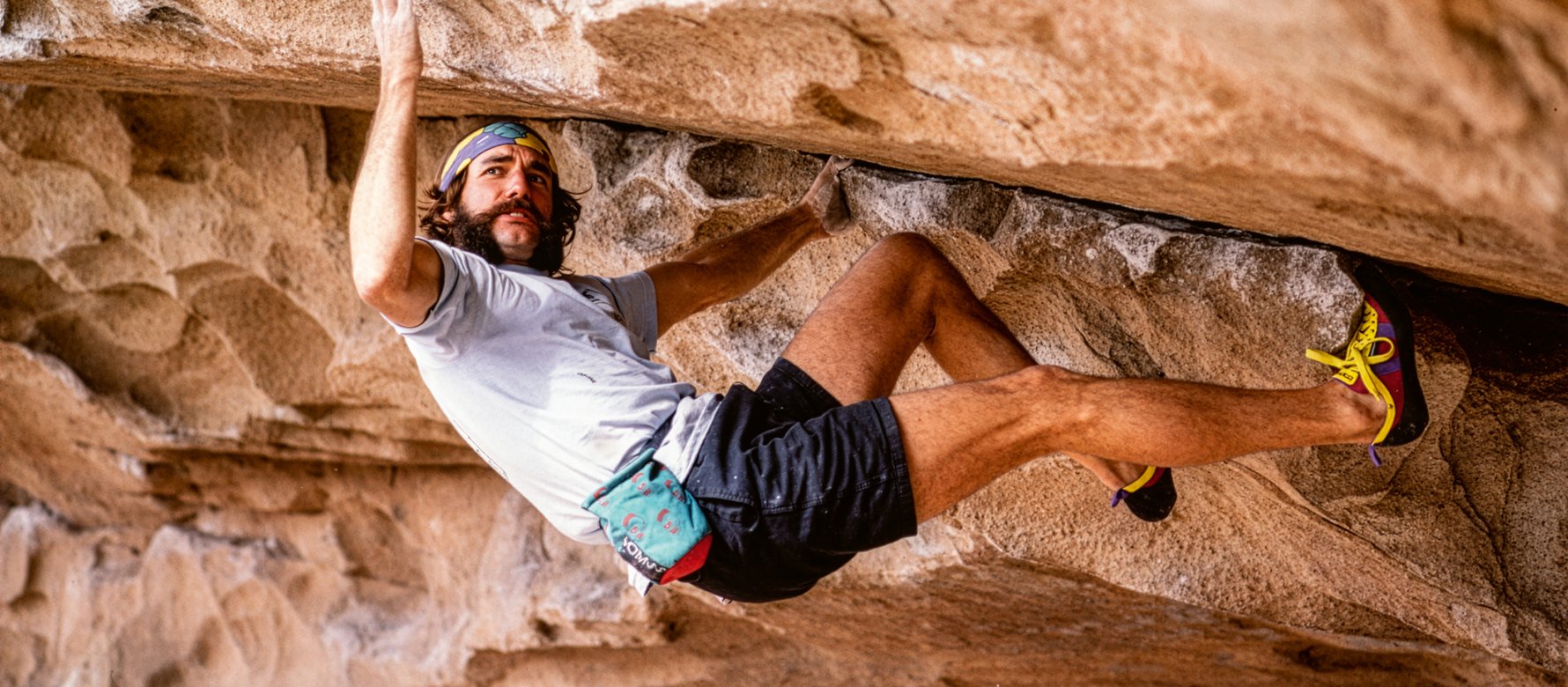 Arrampicata in strapiombo