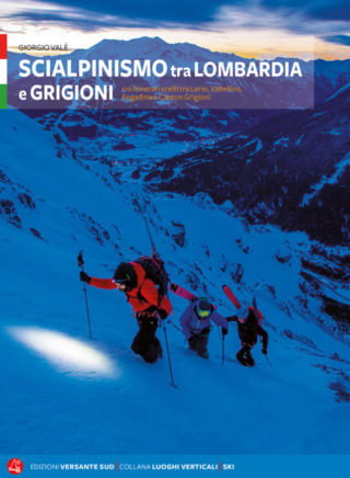 copertina di "scialpinismo tra lombrdia e grigioni"